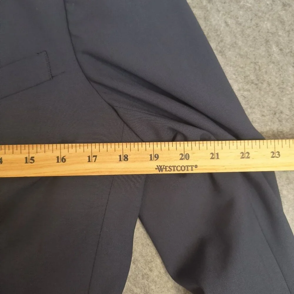 Theory Men's Blazer Suite Jacket Navy Blue Sz 36 Reg Wool Chambers Stretch $595 - Picture 5 of 14